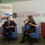 La mia intervista su ” alimentazione e sport “a Golosaria Milano 2014