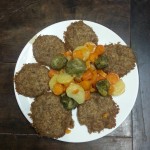 Hamburger di teff e patate