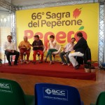 Talk show con il giornalista Paolo Massobrio – Sagra del peperone di Carmagnola agosto 2015